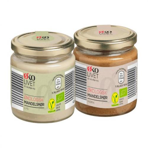 Økologisk mandelsmør