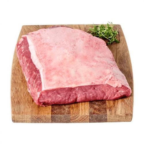 Steg af dansk kalvestriploin