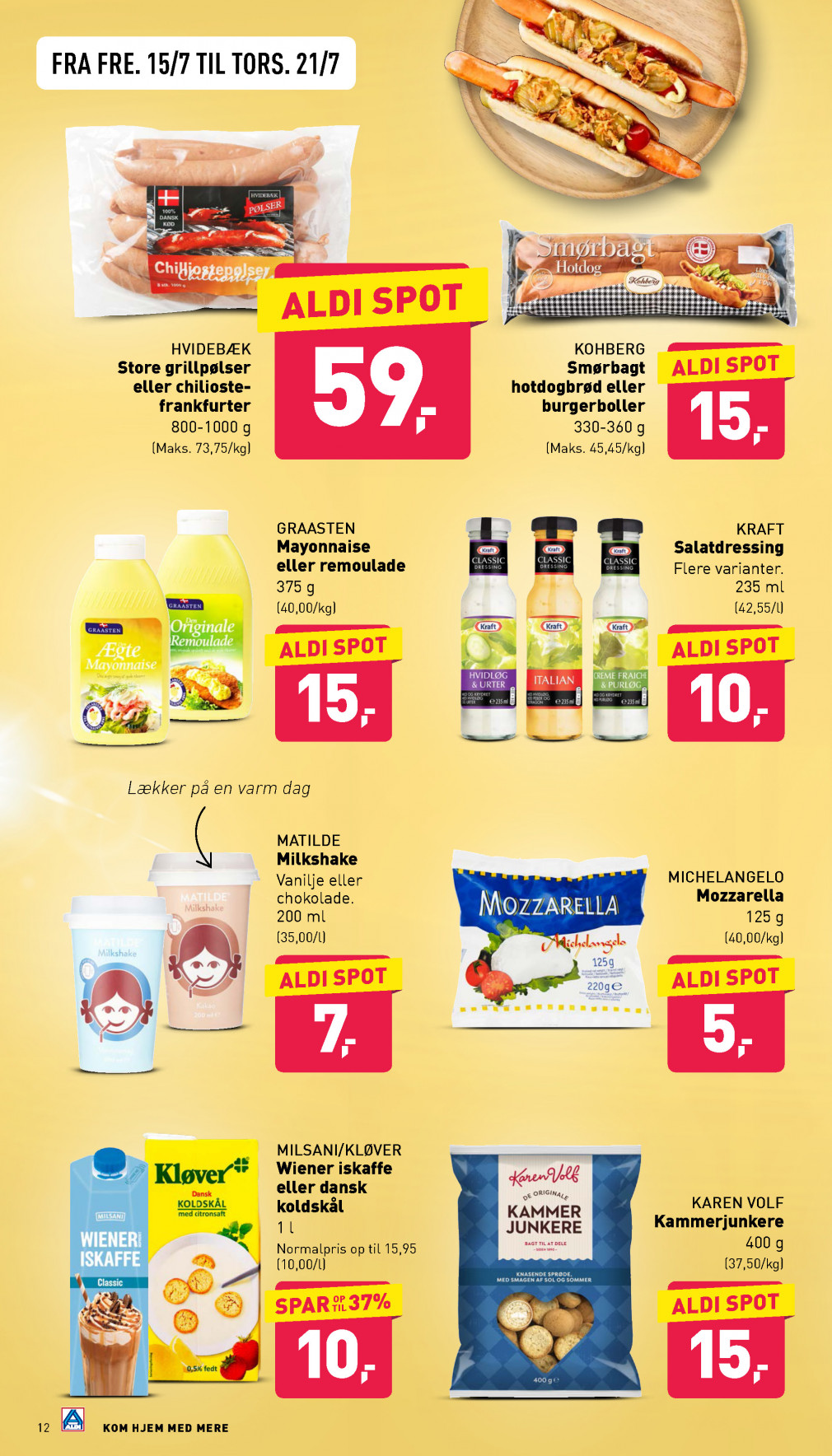 Aldi tilbudsavis fra 15.07.2022 Side.12 