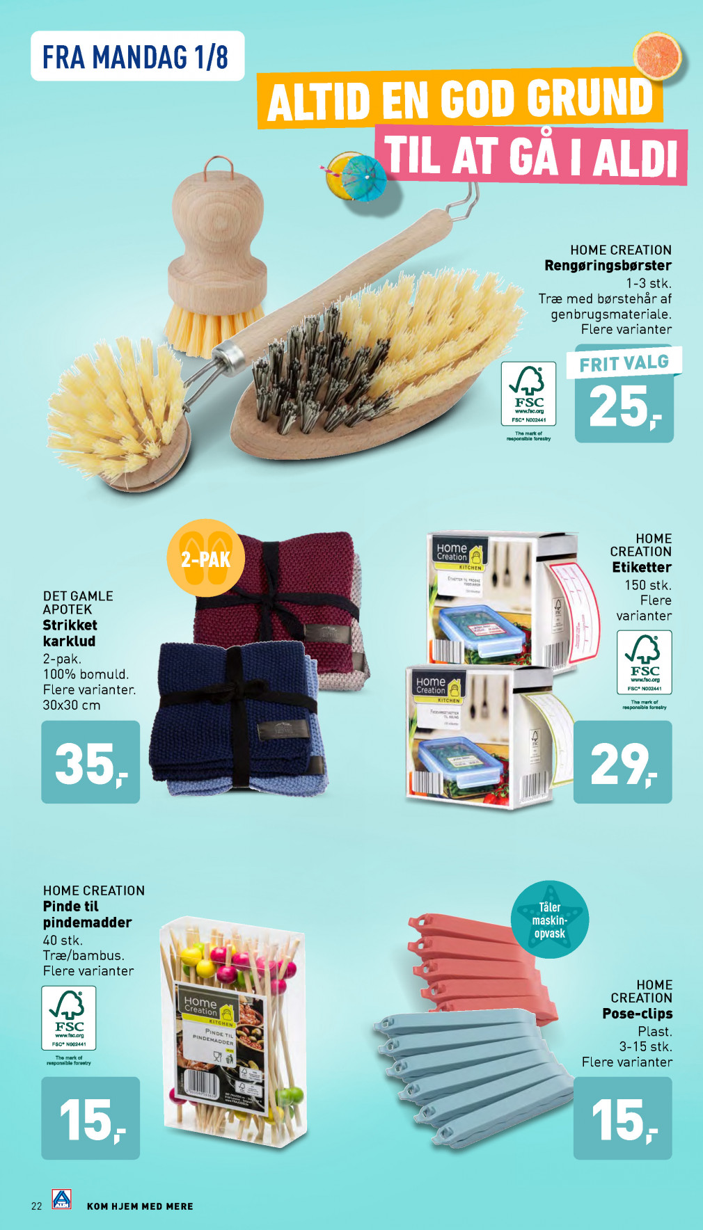 Aldi tilbudsavis fra 29.07.2022 Side.22 