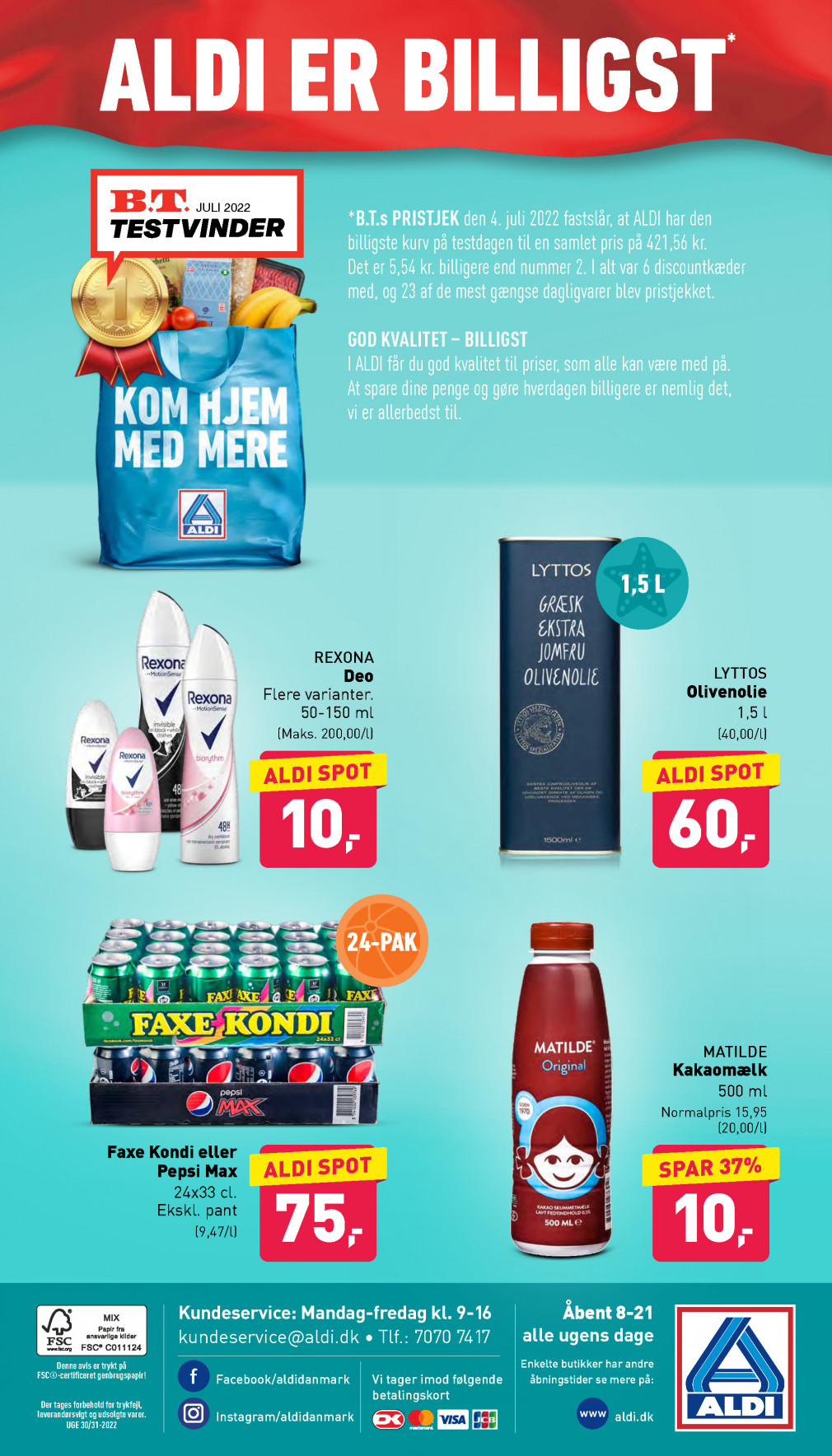 Aldi tilbudsavis fra 29.07.2022 Side.26 