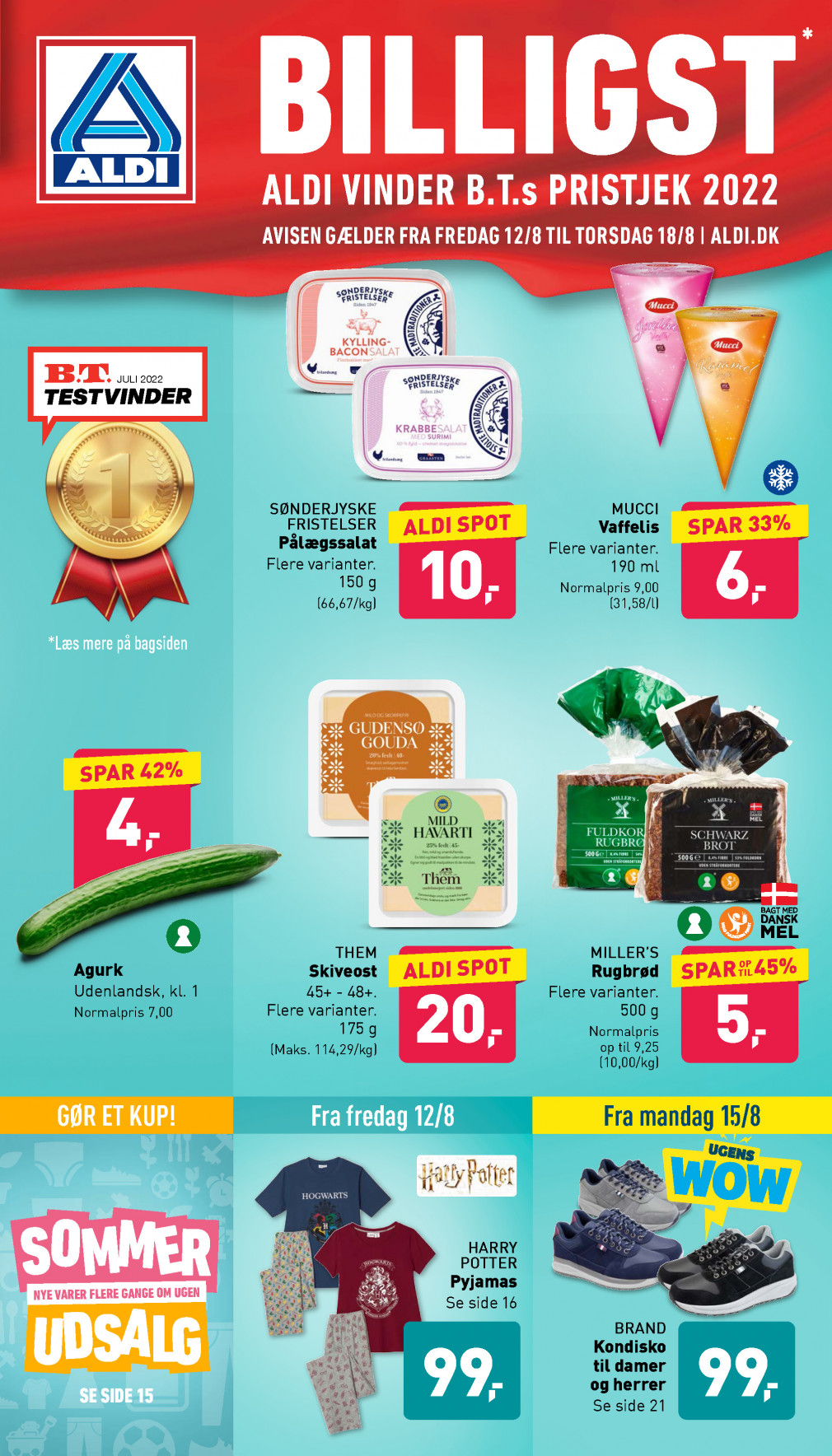 Aldi tilbudsavis fra 12.08.2022 Side.1 