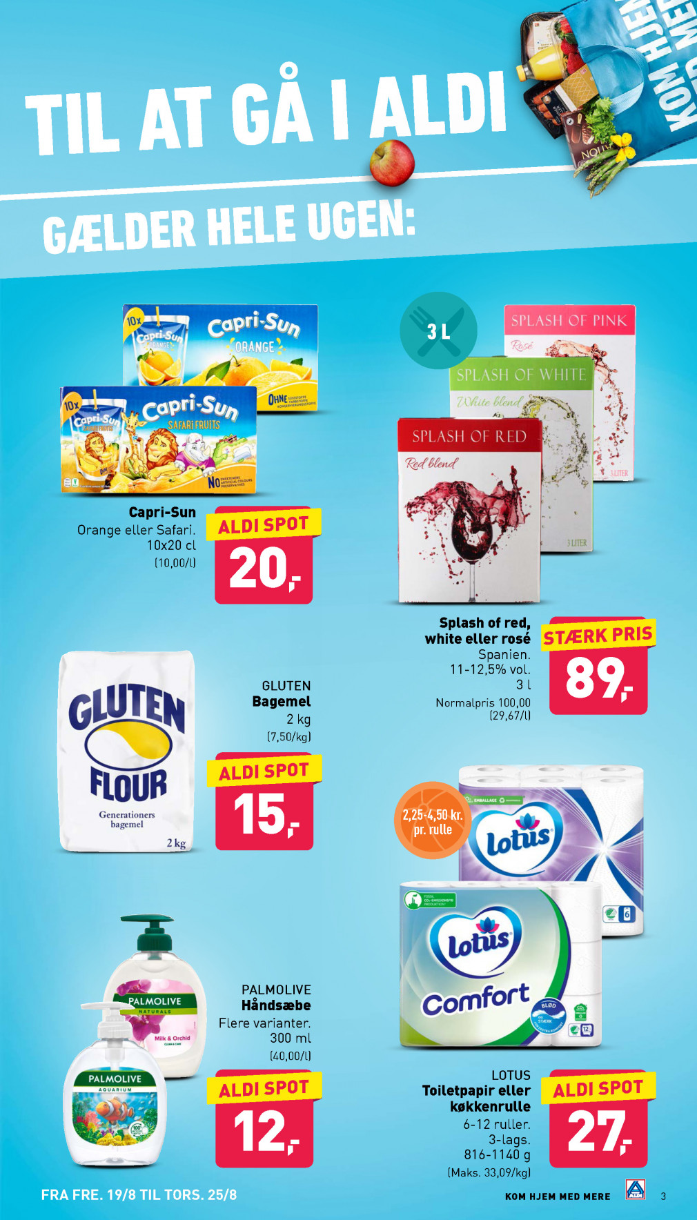 Aldi tilbudsavis fra 19.08.2022 Side.3 