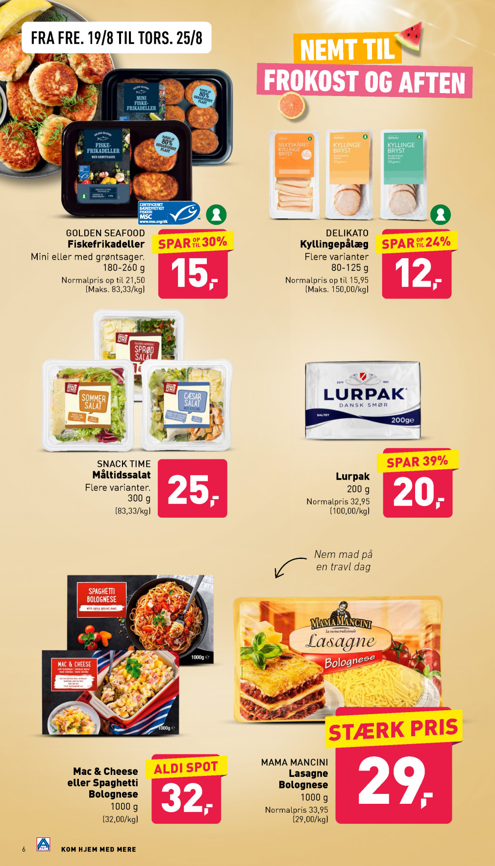 Aldi tilbudsavis fra 19.08.2022 Side.6 