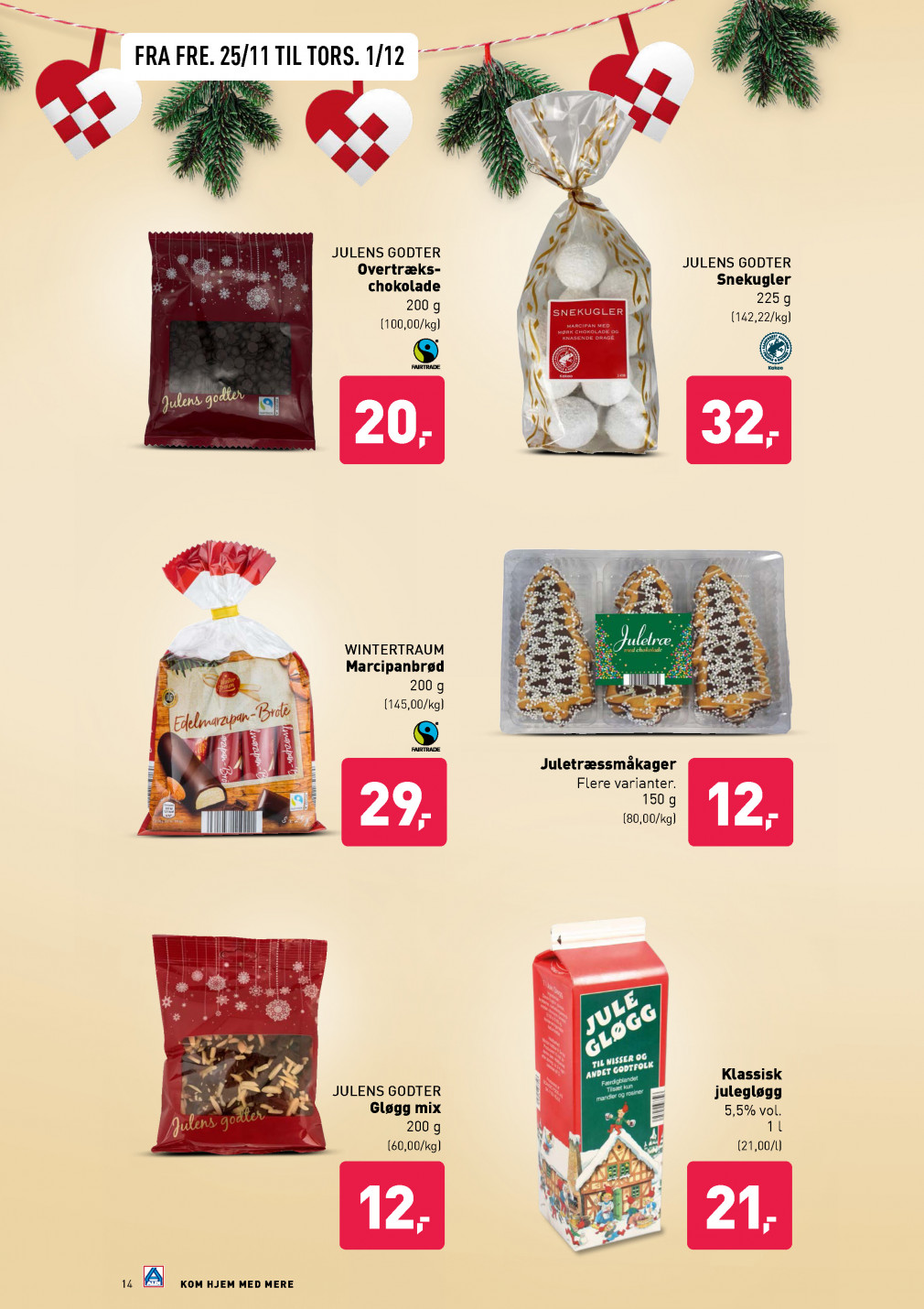 Aldi tilbudsavis fra 25.11.2022 Side.14 