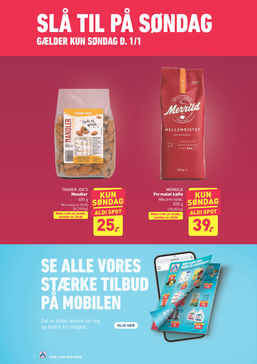 Aldi tilbudsavis fra 01.01.2023 Side.2 