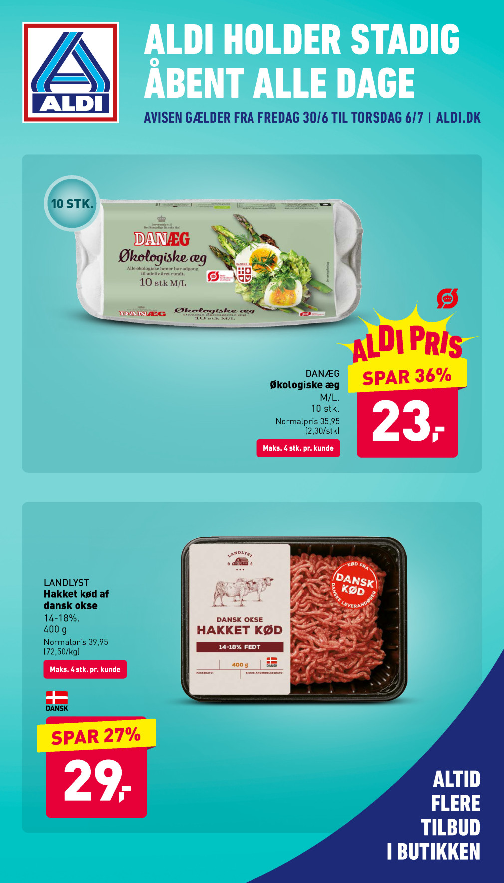 Aldi tilbudsavis fra 30.06.2023 Side.1 