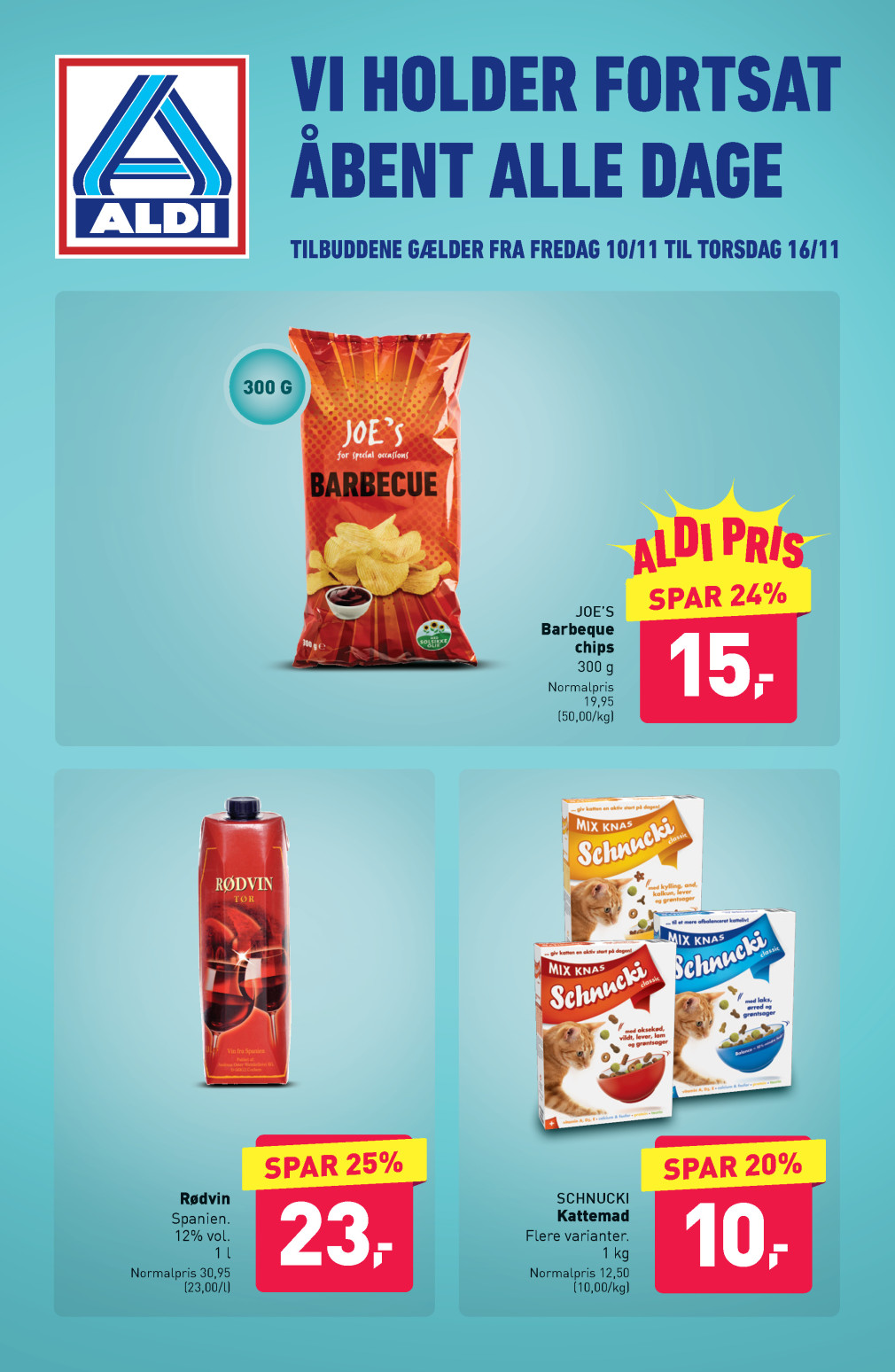 Aldi tilbudsavis fra 10.11.2023 Side.1 