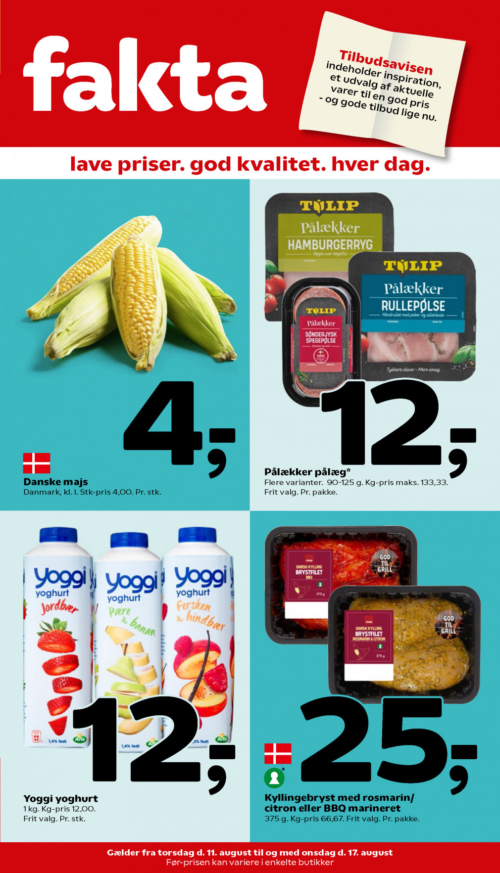 Fakta tilbudsavis fra 11.08.2022 Side.1 