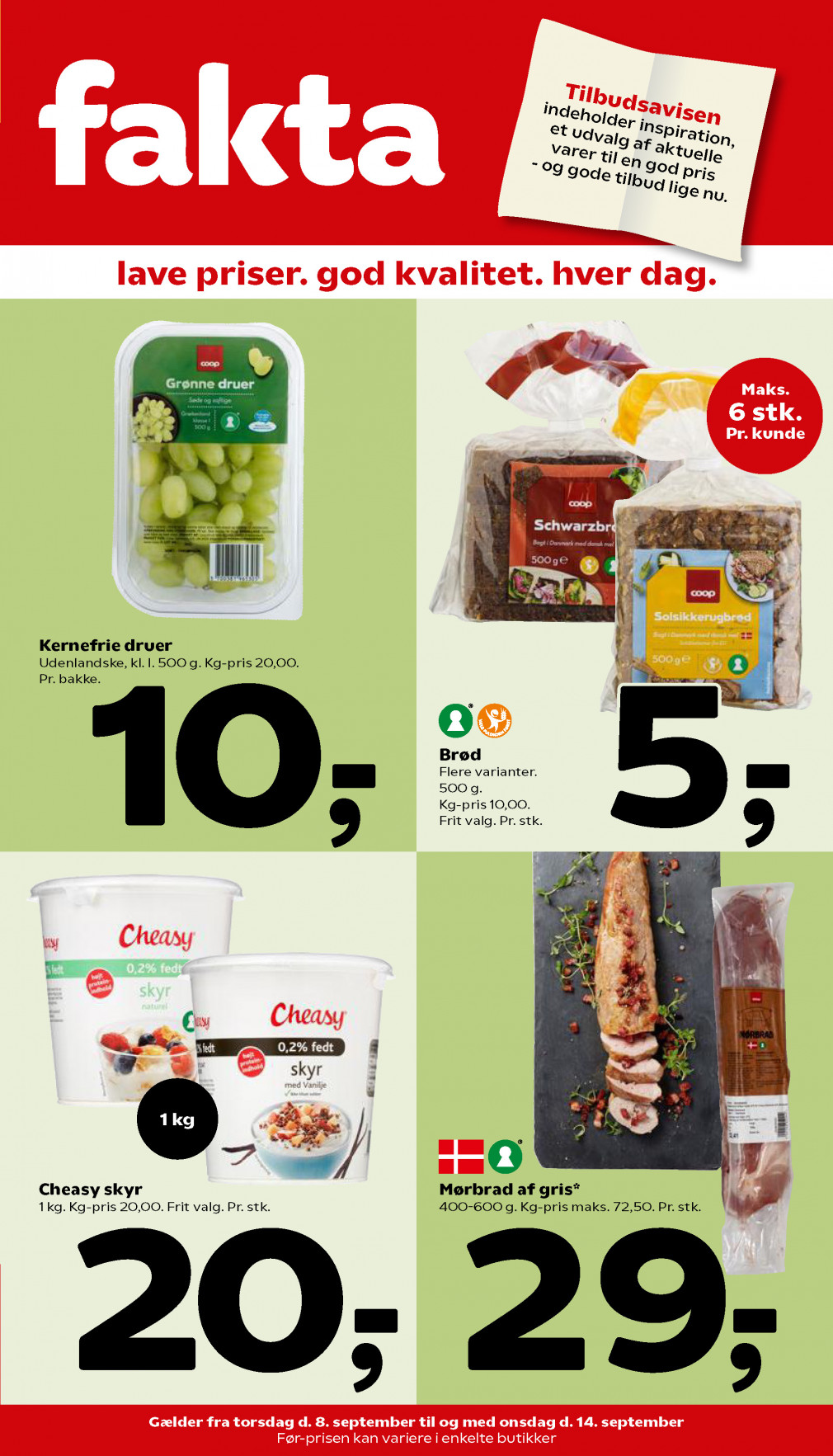 Fakta tilbudsavis fra 08.09.2022 Side.1 