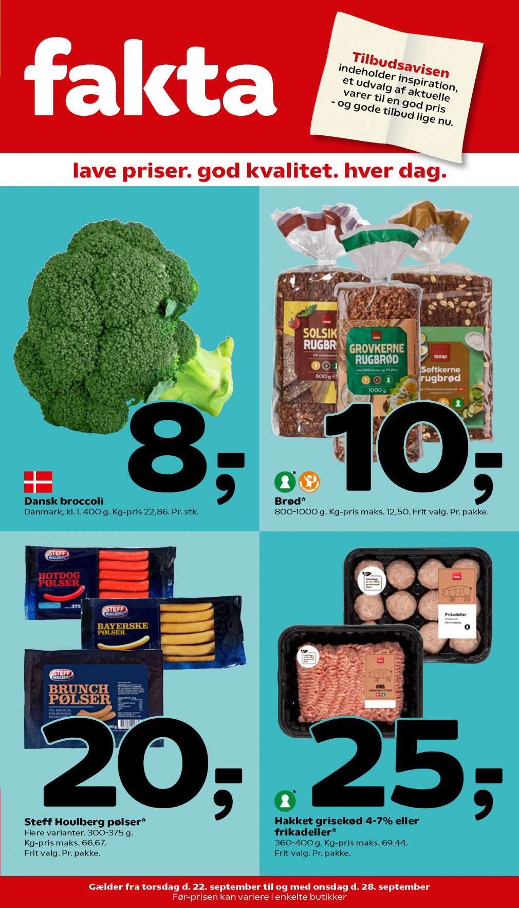 Fakta tilbudsavis fra 22.09.2022 Side.1 