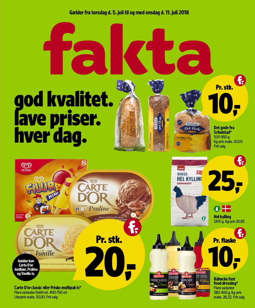 Fakta tilbudsavis fra 05.07.2018 Side.1 