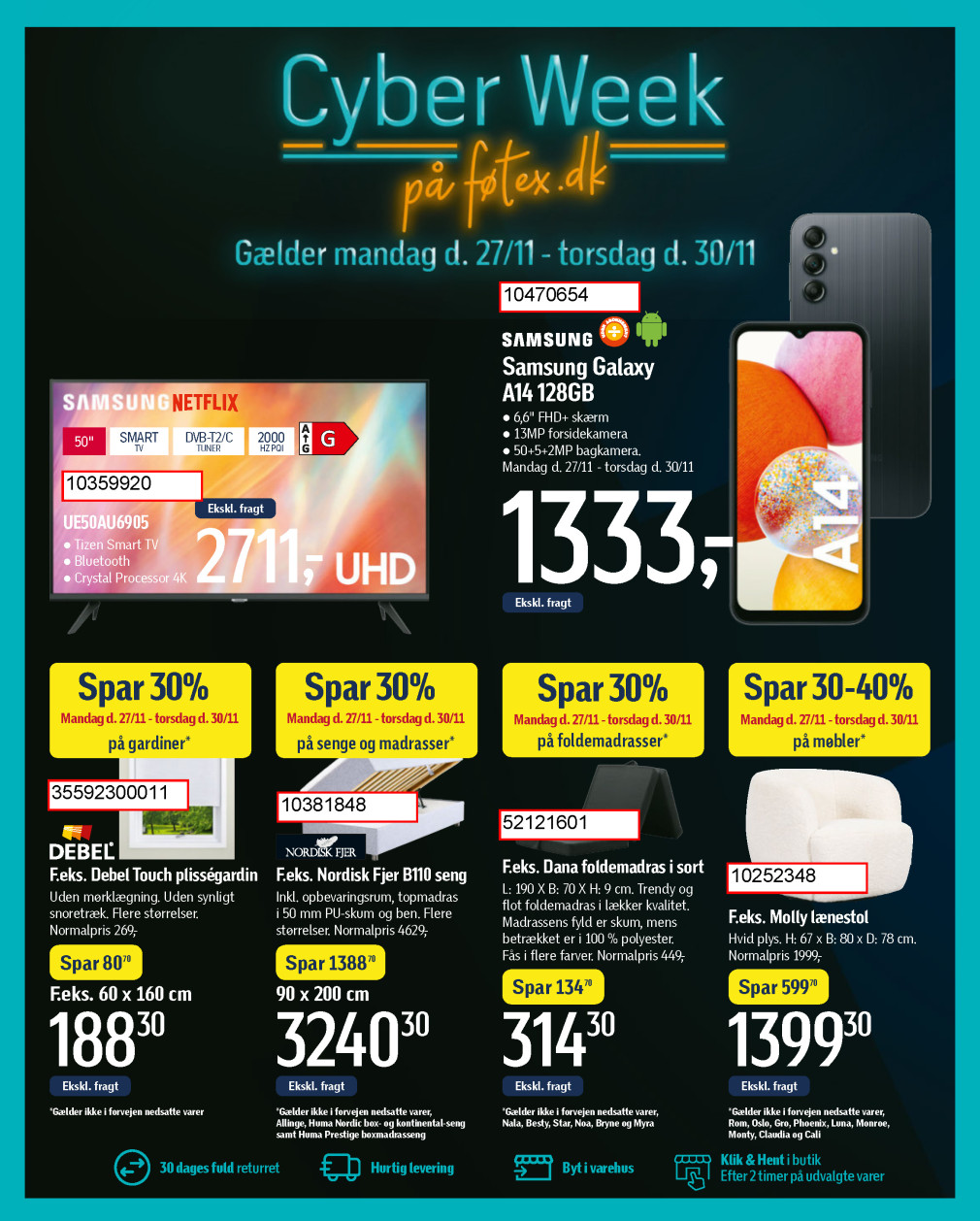 føtex tilbudsavis fra 24.11.2023 Side.39 