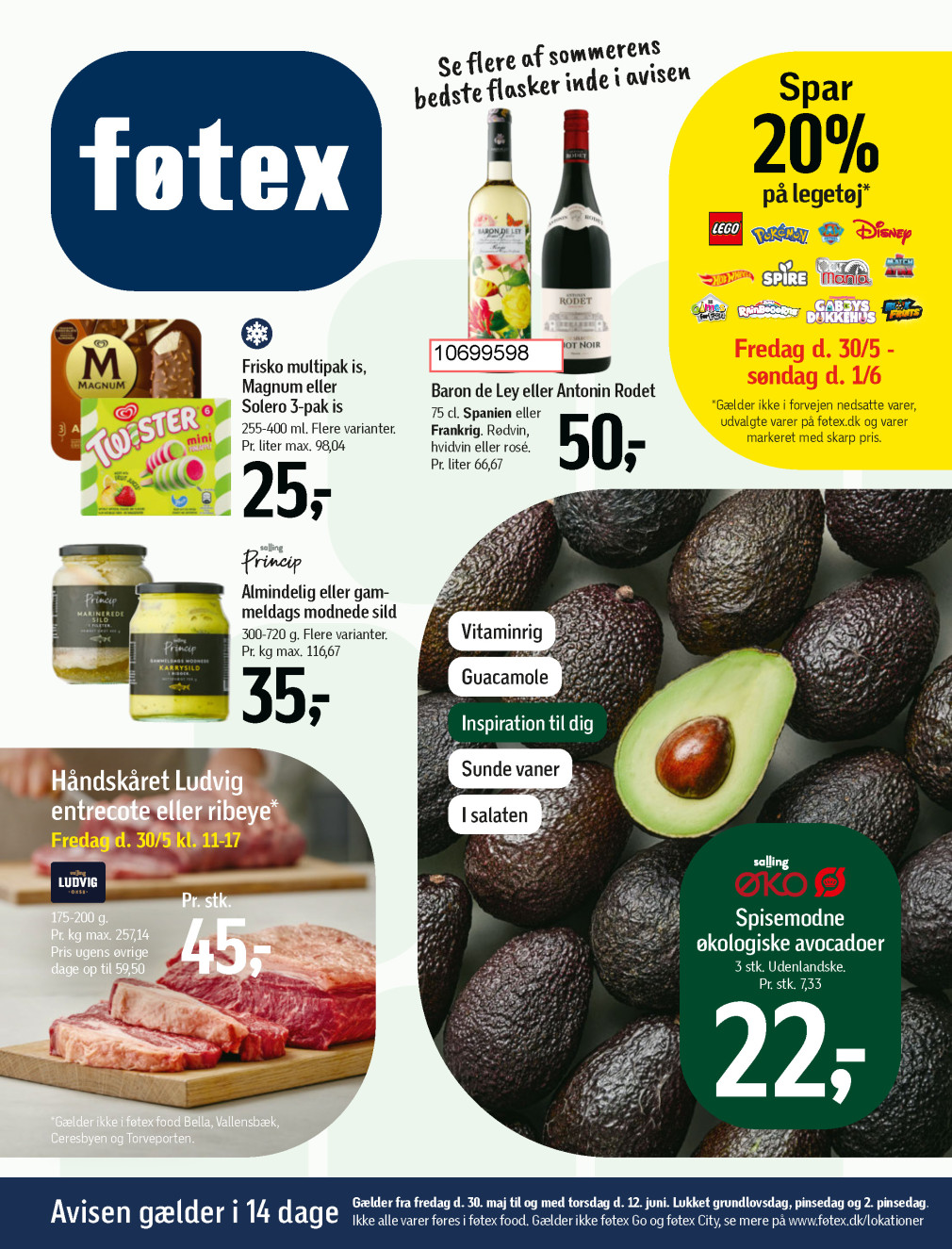 føtex tilbudsavis fra 30.05.2025 Side.1 