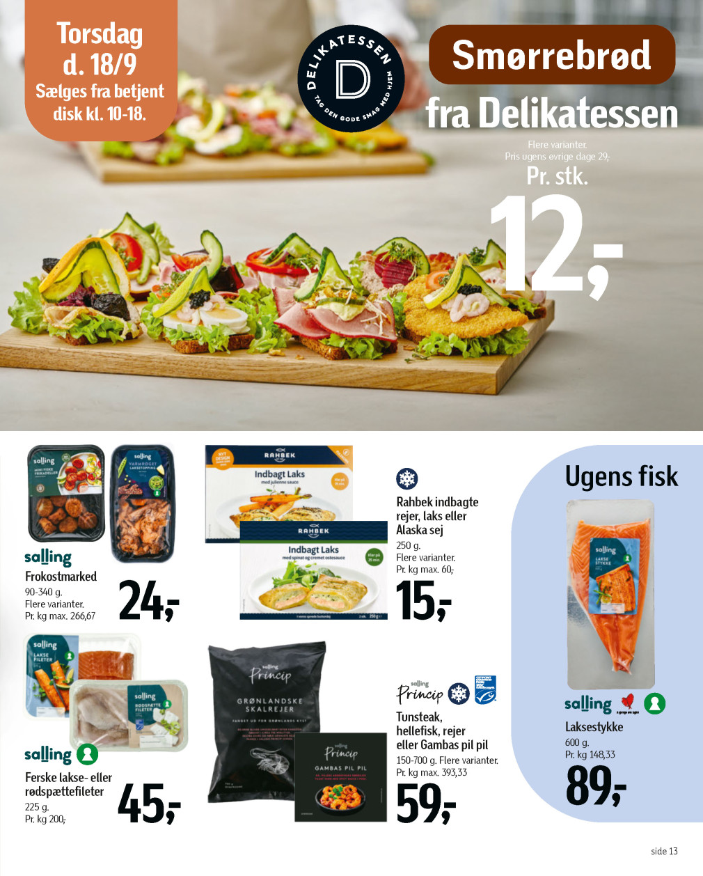 føtex tilbudsavis fra 12.09.2025 Side.18 