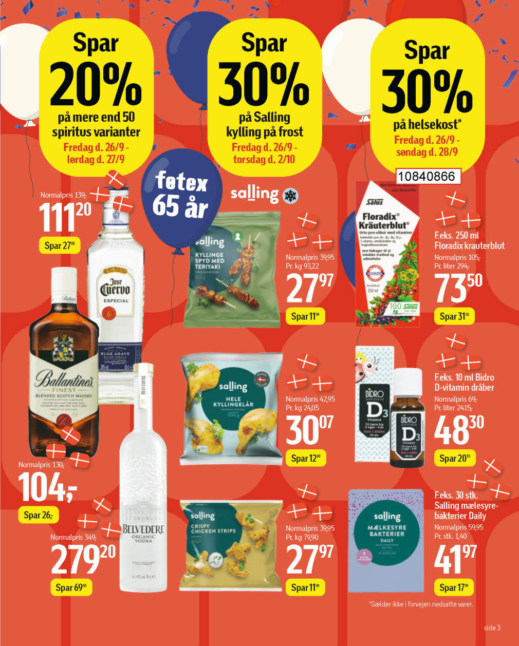 føtex tilbudsavis fra 26.09.2025 Side.3 