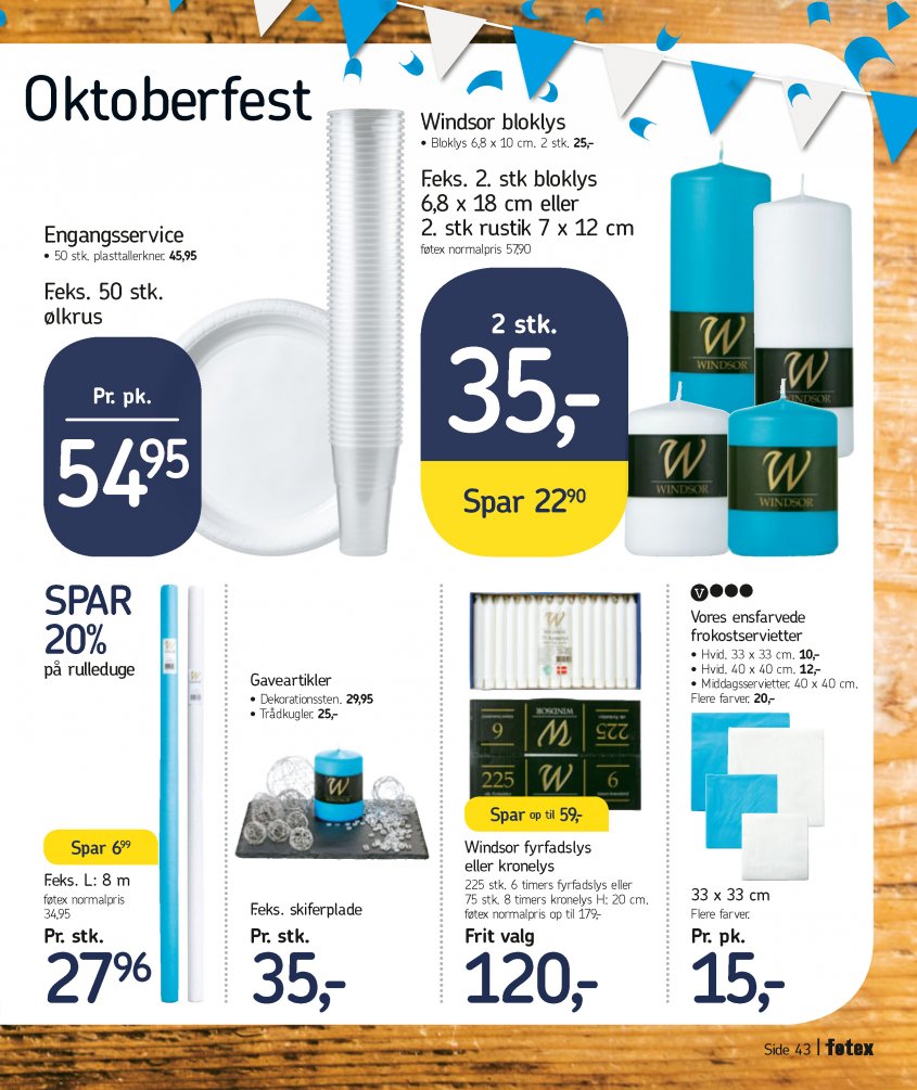 føtex tilbudsavis fra 01.09.2017 Side.43 