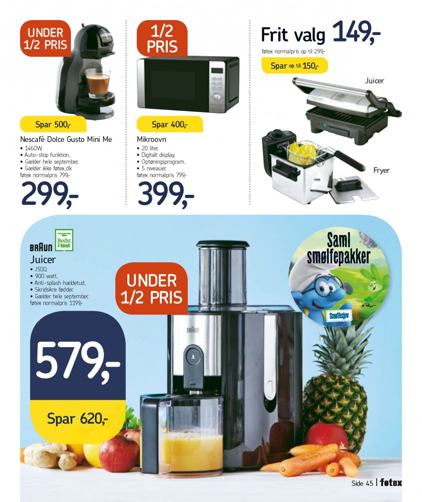 føtex tilbudsavis fra 01.09.2017 Side.45 