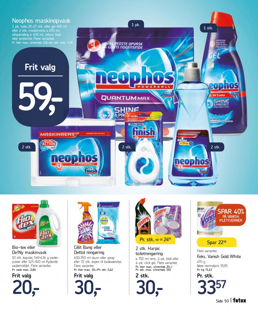 føtex tilbudsavis fra 03.06.2016 Side.50 