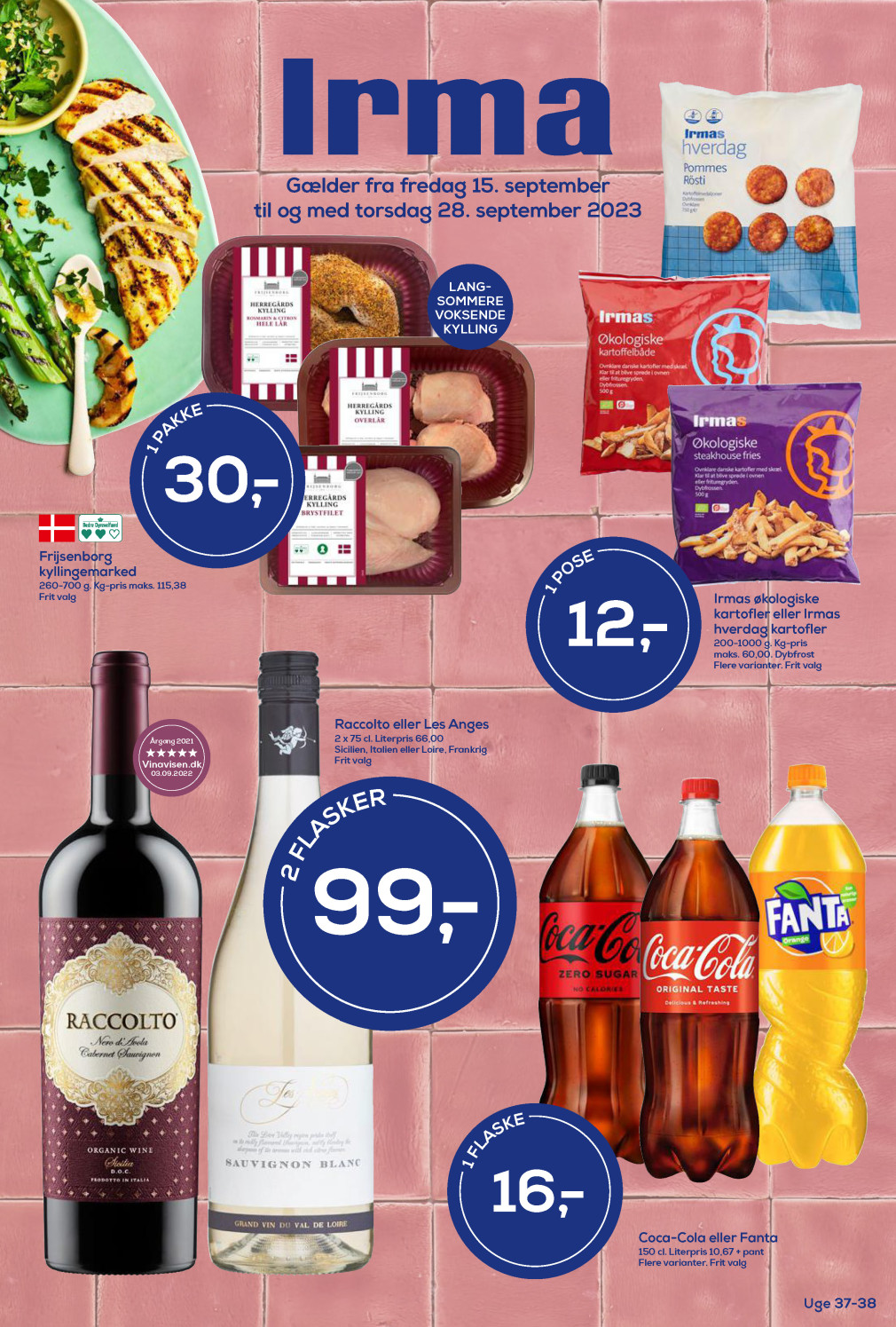 Irma tilbudsavis fra 15.09.2023 Side.1 
