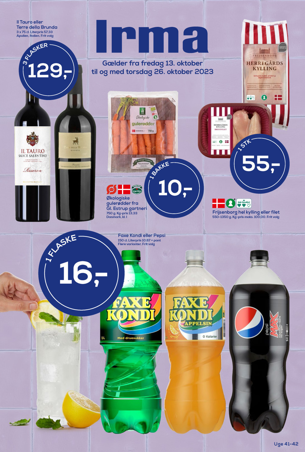 Irma tilbudsavis fra 13.10.2023 Side.1 