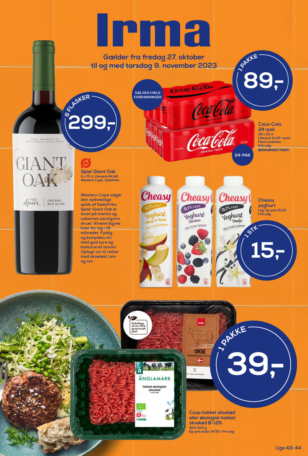 Irma tilbudsavis fra 27.10.2023 Side.1 