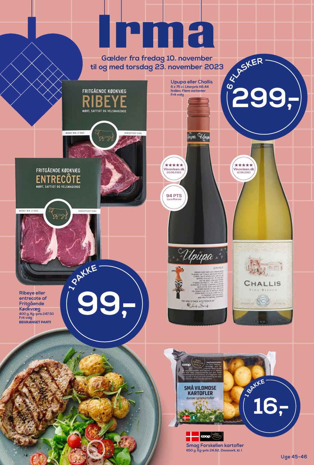 Irma tilbudsavis fra 10.11.2023 Side.1 