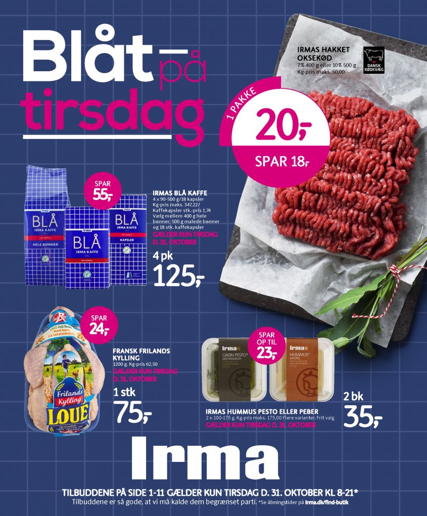 Irma tilbudsavis fra 26.10.2017 Side.1 