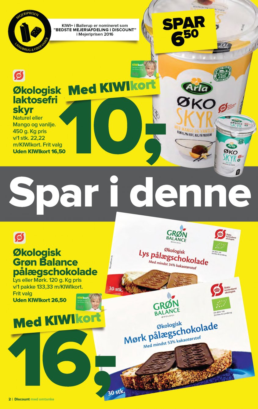KIWI tilbudsavis fra 01.10.2016 Side.2 