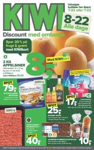 KIWI Tilbud fra 07.01.2017 - Uge 2