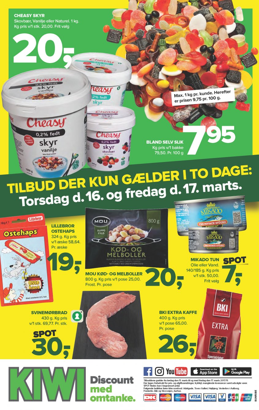 KIWI tilbudsavis fra 11.03.2017 Side.20 
