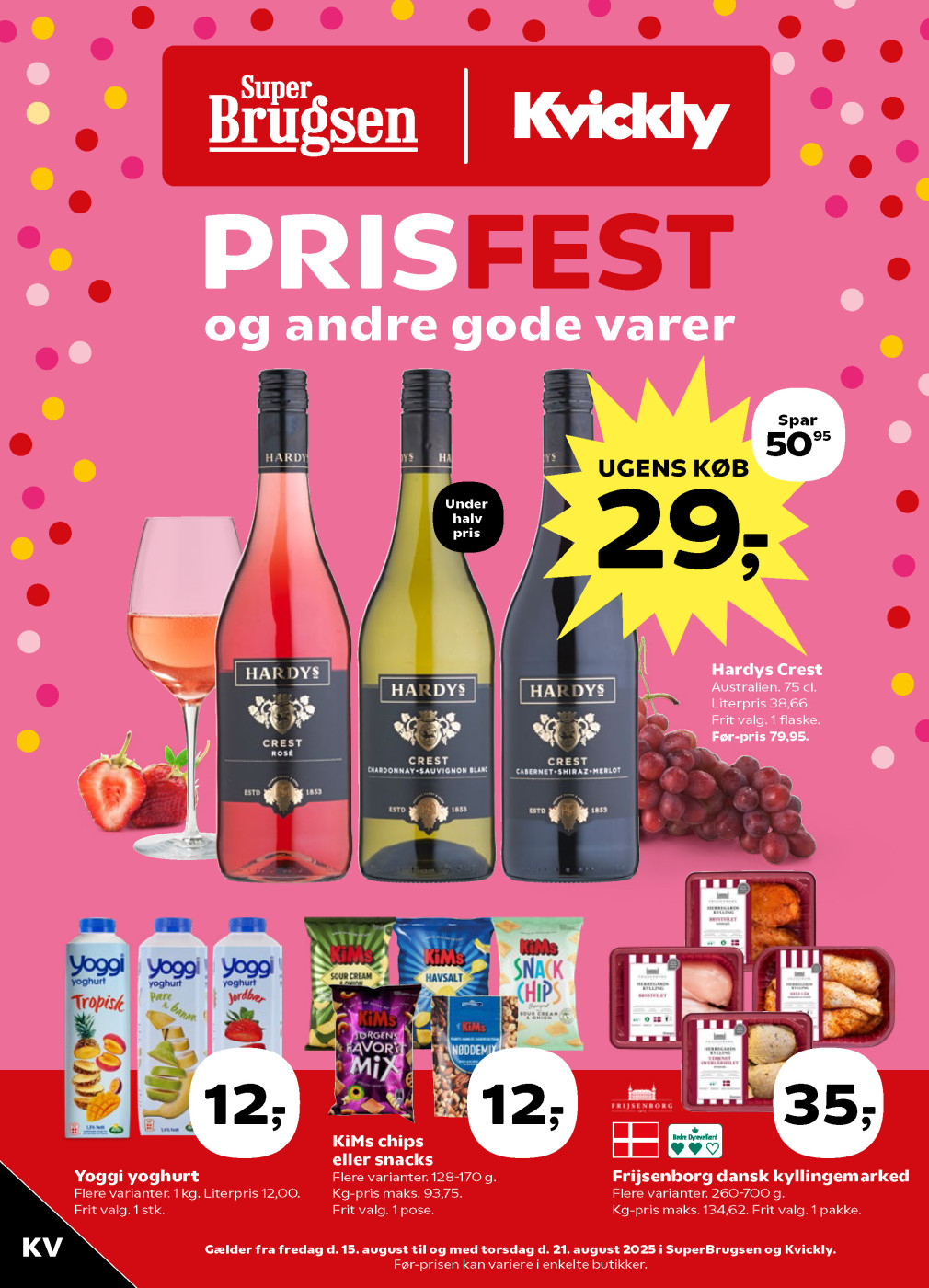 Kvickly tilbudsavis fra 15.08.2025 Side.1 
