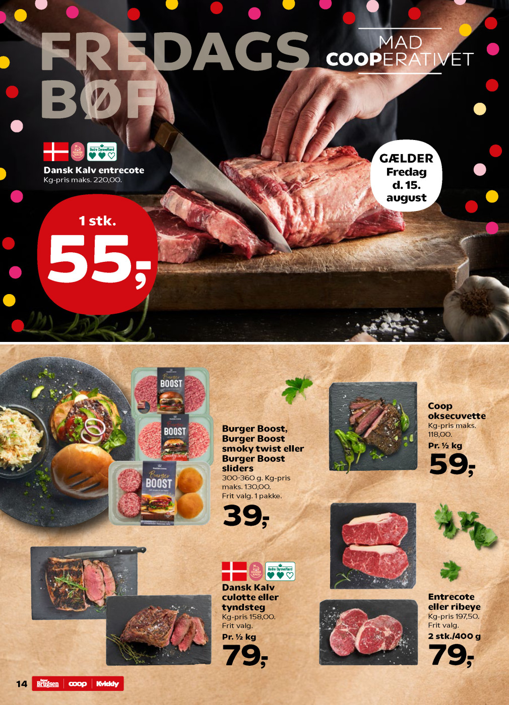 Kvickly tilbudsavis fra 15.08.2025 Side.14 