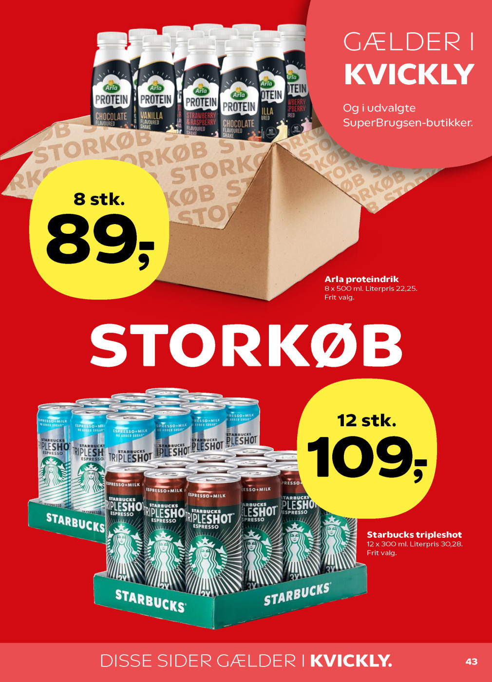Kvickly tilbudsavis fra 15.08.2025 Side.43 