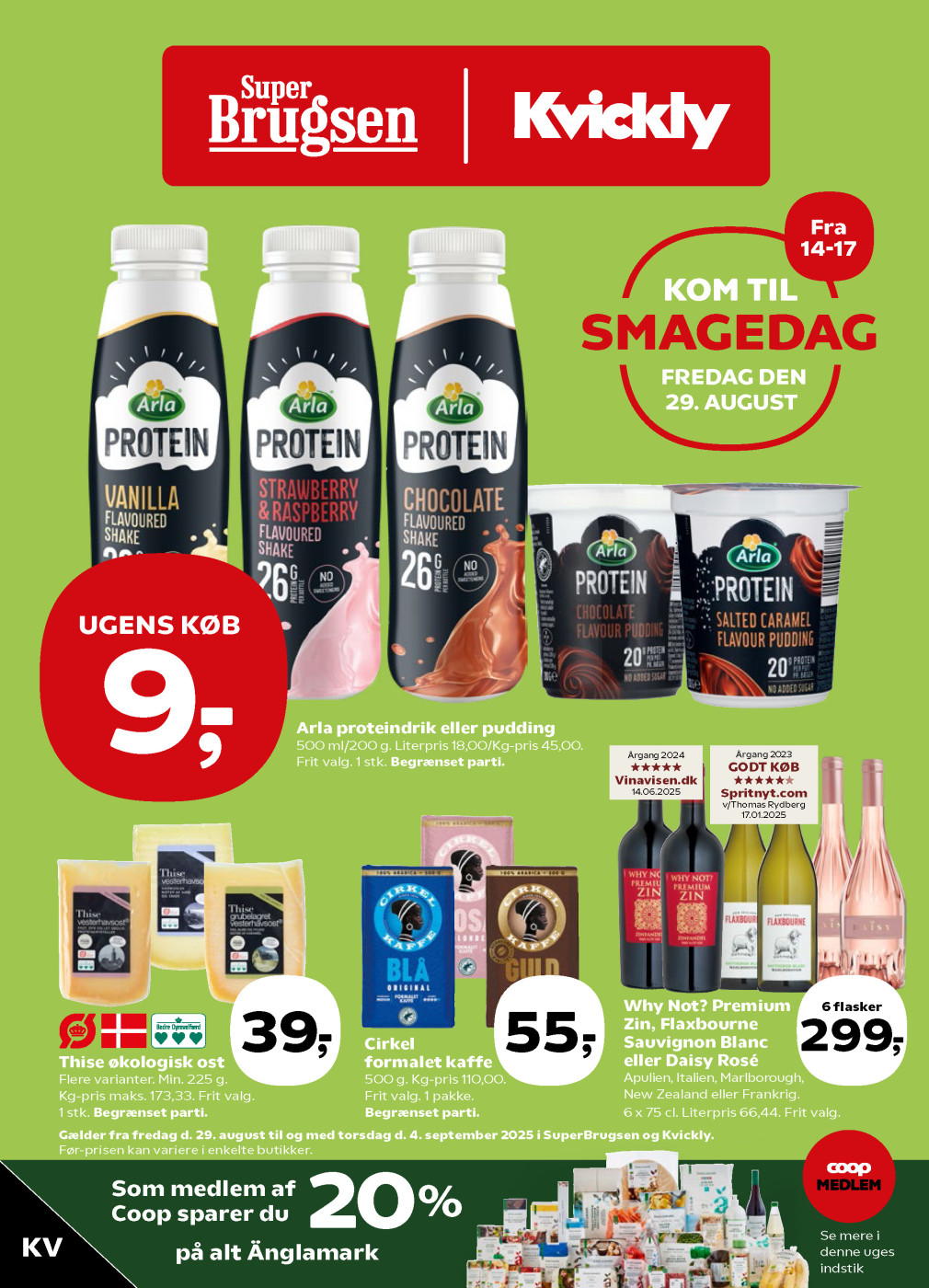 Kvickly tilbudsavis fra 29.08.2025 Side.1 