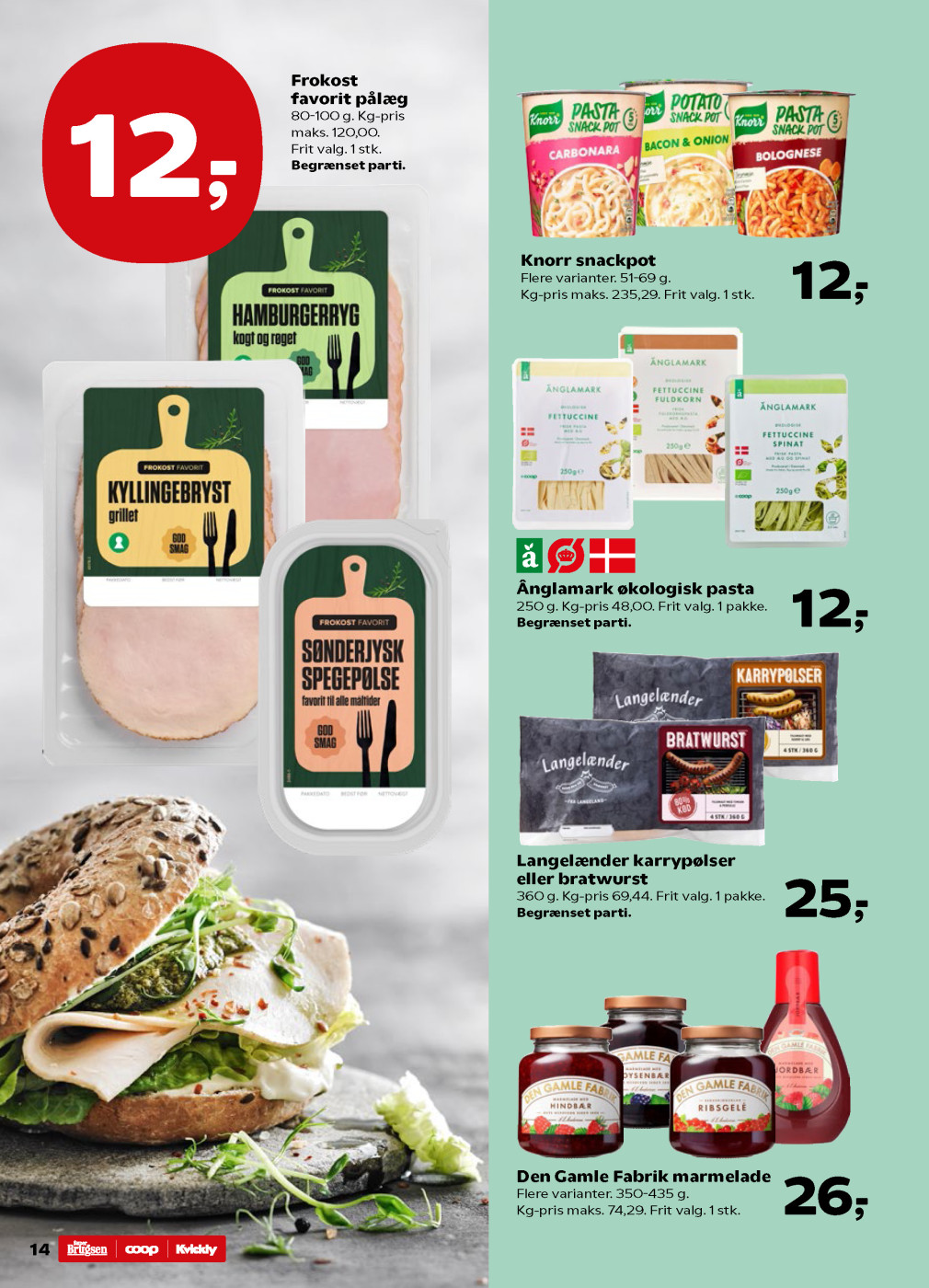 Kvickly tilbudsavis fra 19.09.2025 Side.14 