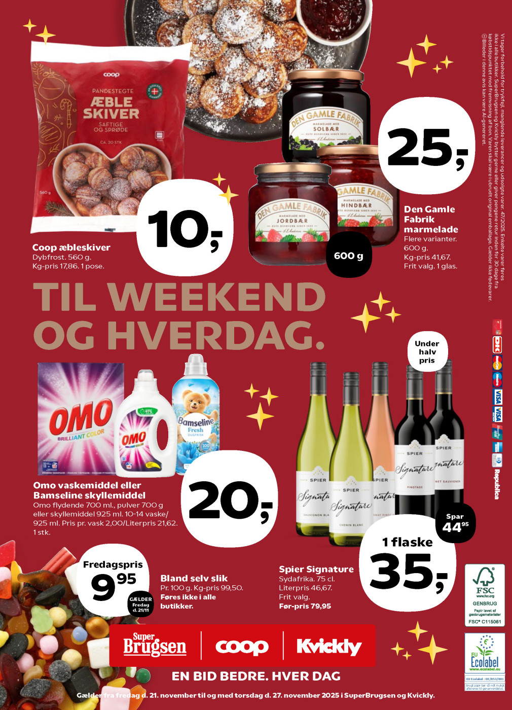 Kvickly tilbudsavis fra 21.11.2025 Side.40 