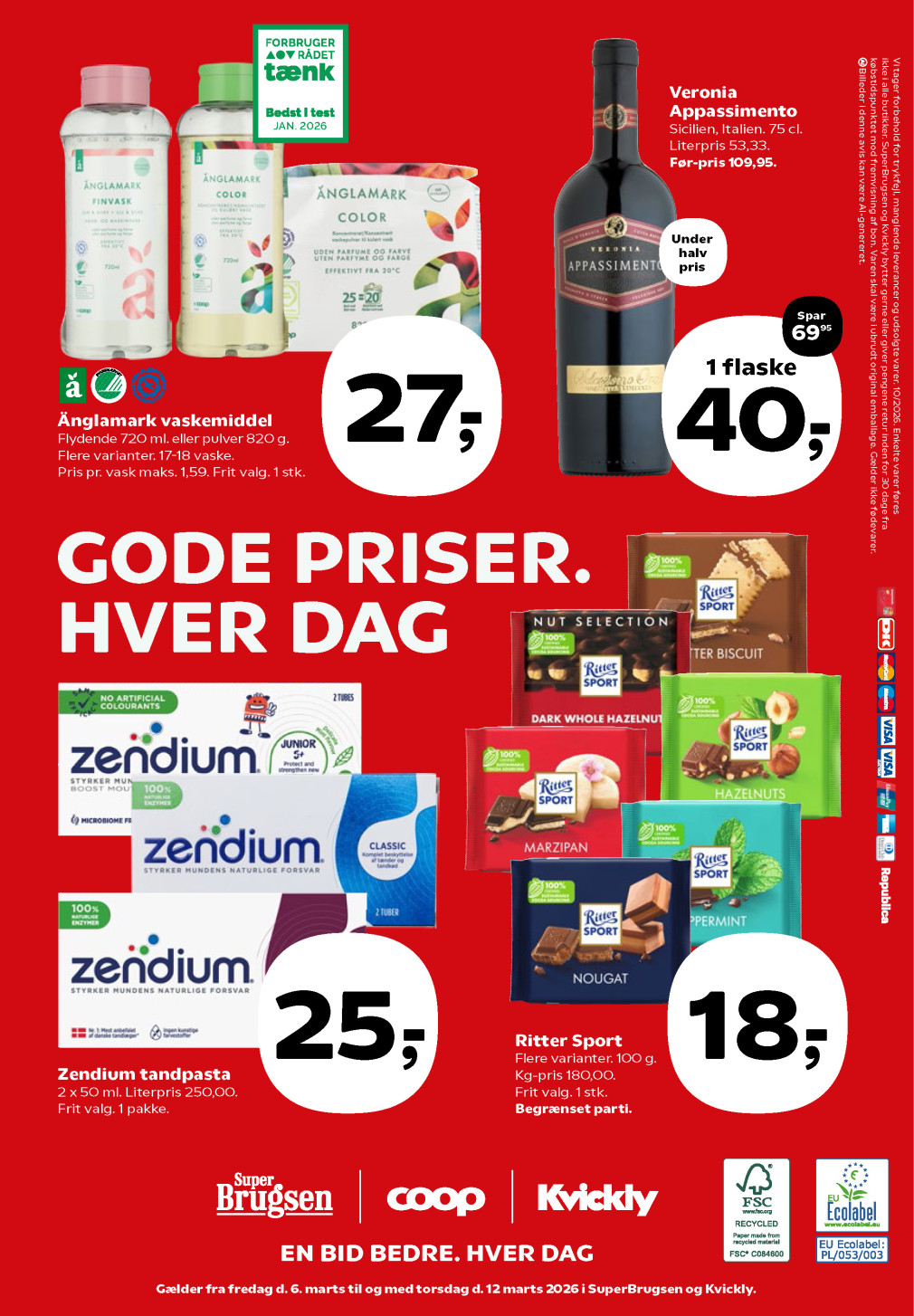 Kvickly tilbudsavis fra 06.03.2026 Side.47 