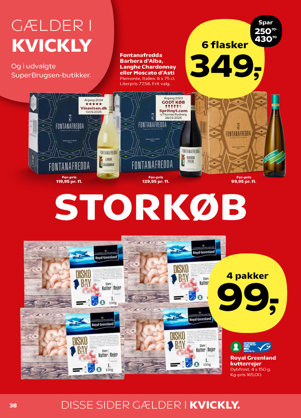 Kvickly tilbudsavis fra 13.03.2026 Side.39 