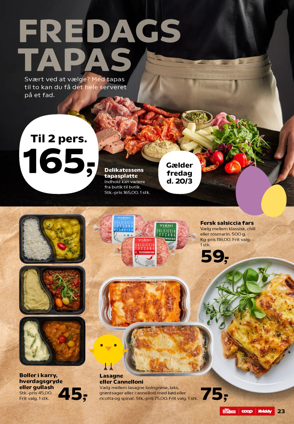 Kvickly tilbudsavis fra 20.03.2026 Side.23 