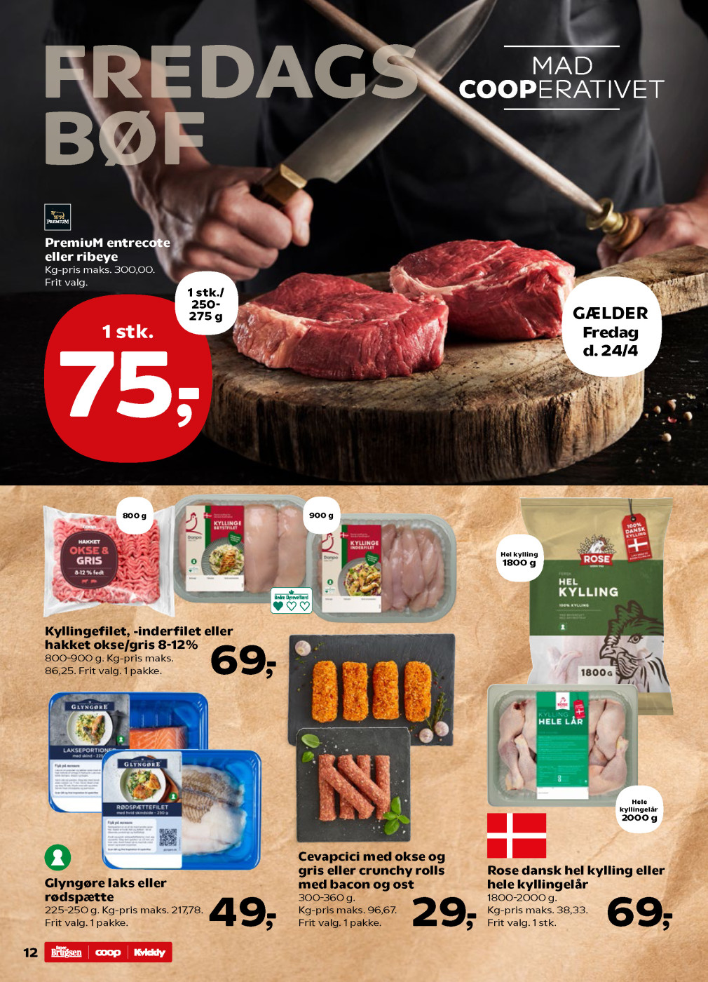 Kvickly tilbudsavis fra 24.04.2026 Side.12 