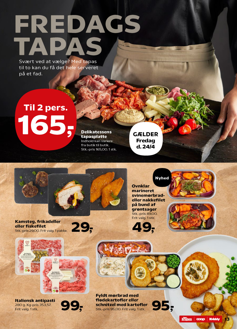 Kvickly tilbudsavis fra 24.04.2026 Side.13 