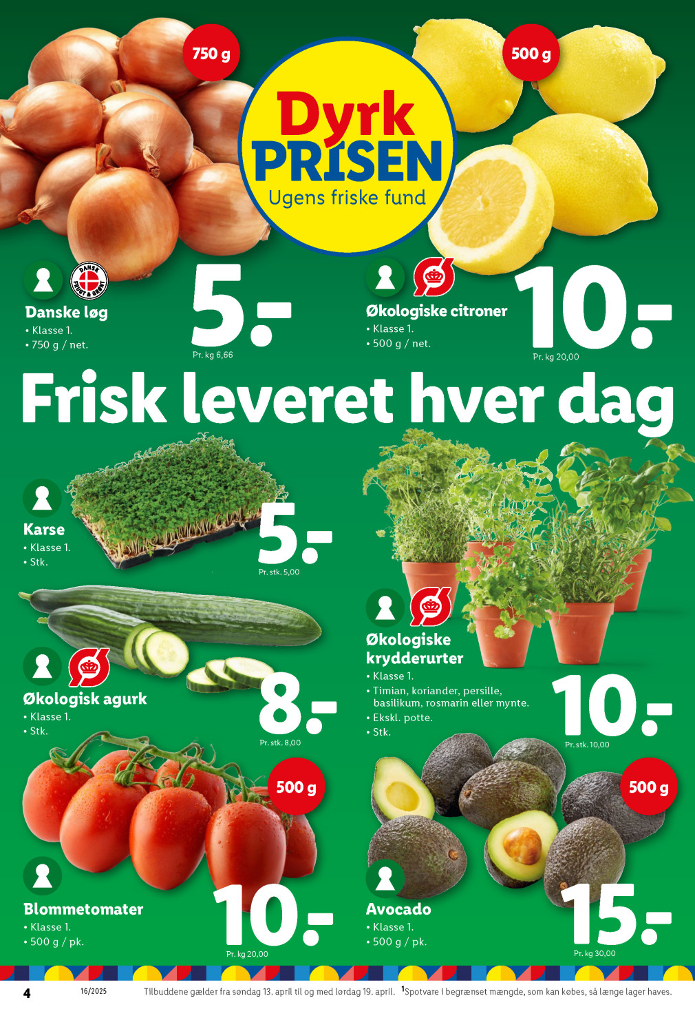 Lidl tilbudsavis fra 13.04.2025 Side.4 