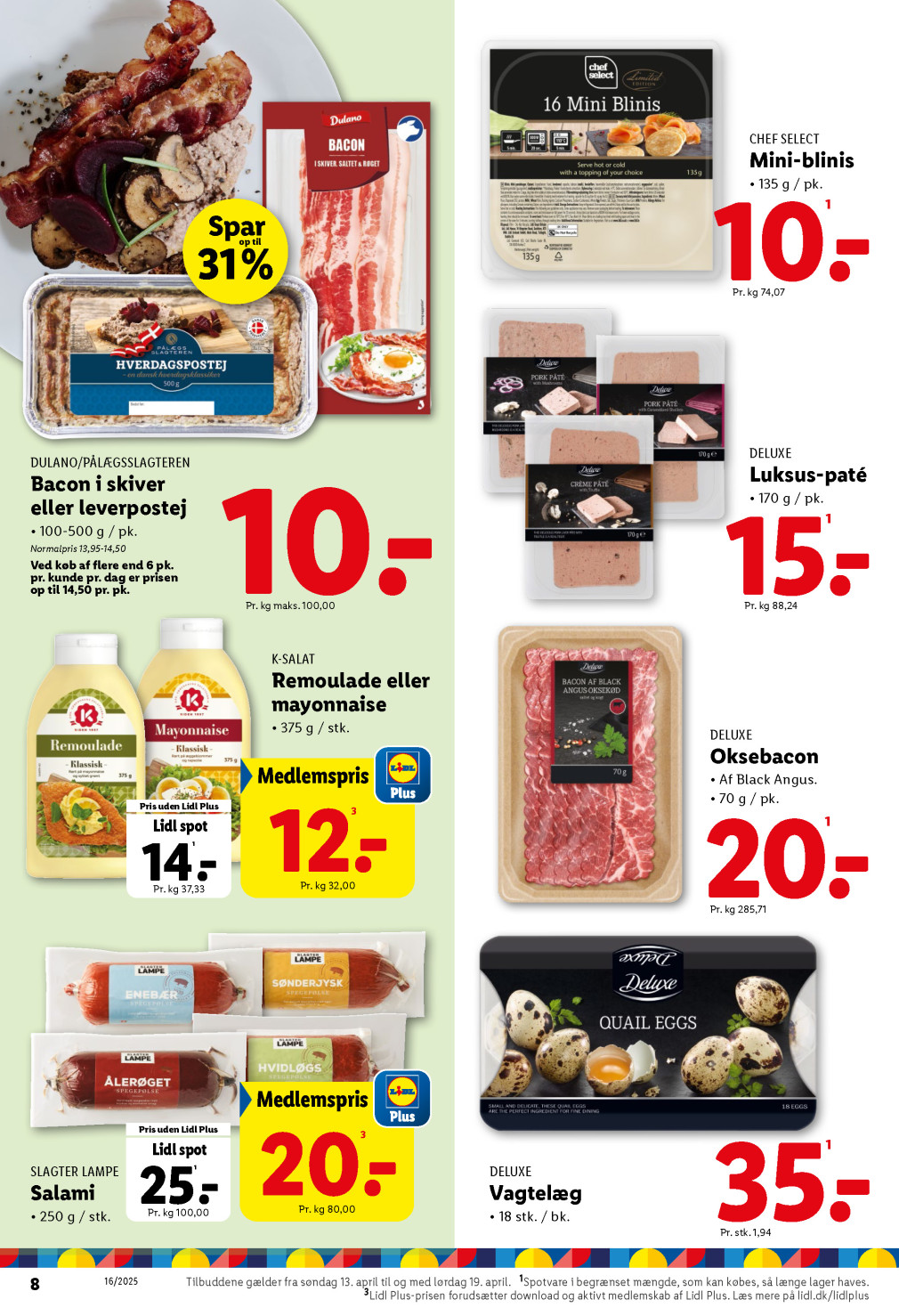 Lidl tilbudsavis fra 13.04.2025 Side.8 
