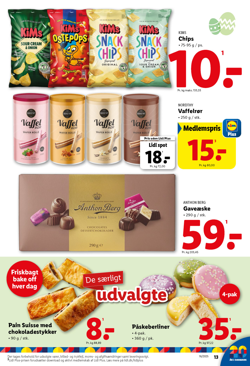 Lidl tilbudsavis fra 13.04.2025 Side.13 