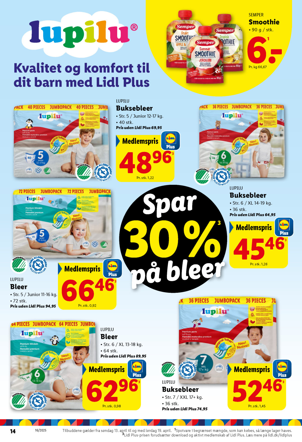 Lidl tilbudsavis fra 13.04.2025 Side.14 
