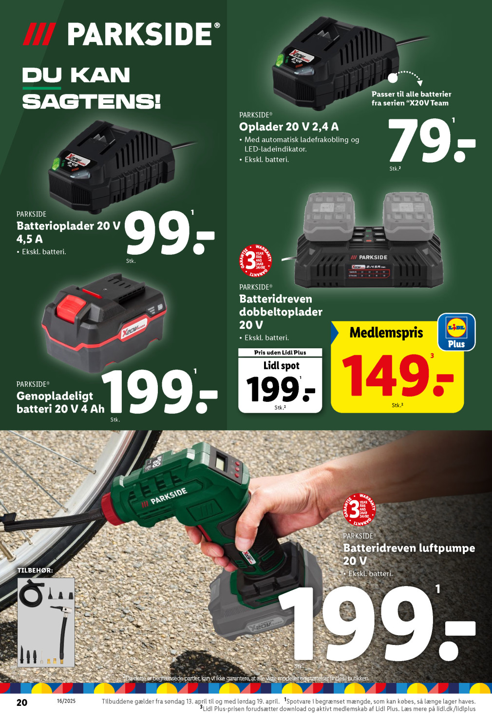 Lidl tilbudsavis fra 13.04.2025 Side.20 