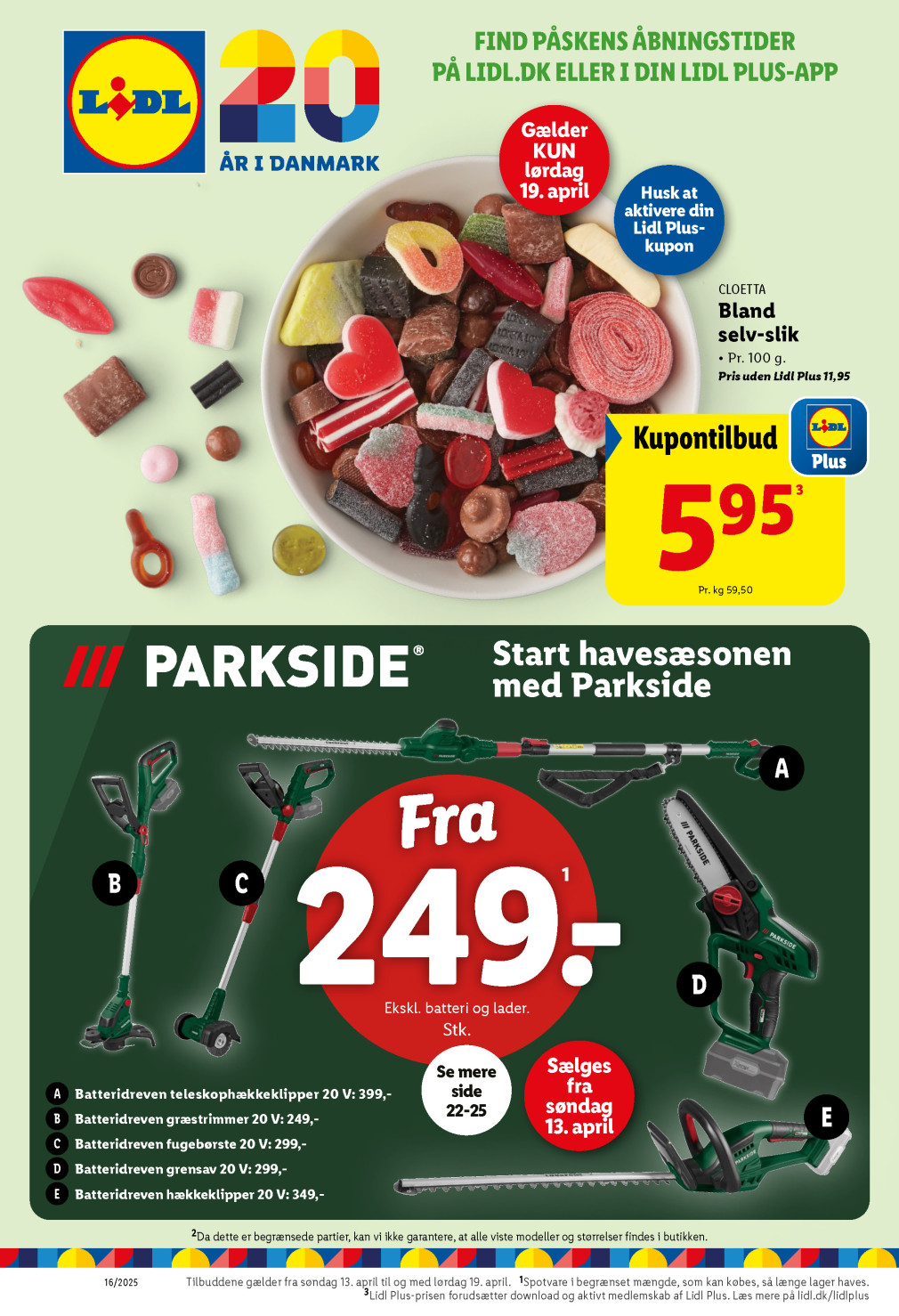 Lidl tilbudsavis fra 13.04.2025 Side.34 