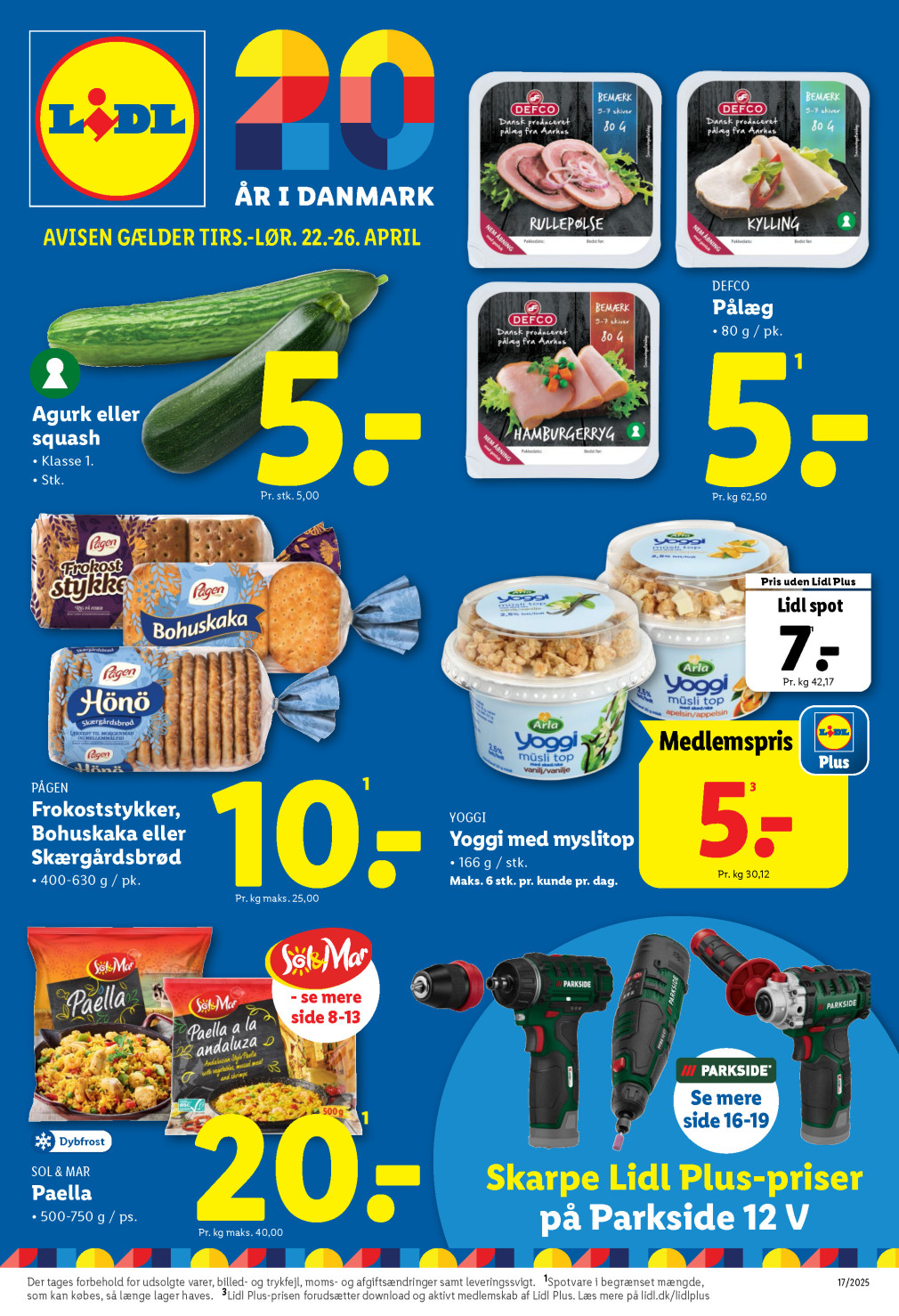 Lidl tilbudsavis fra 22.04.2025 Side.1 