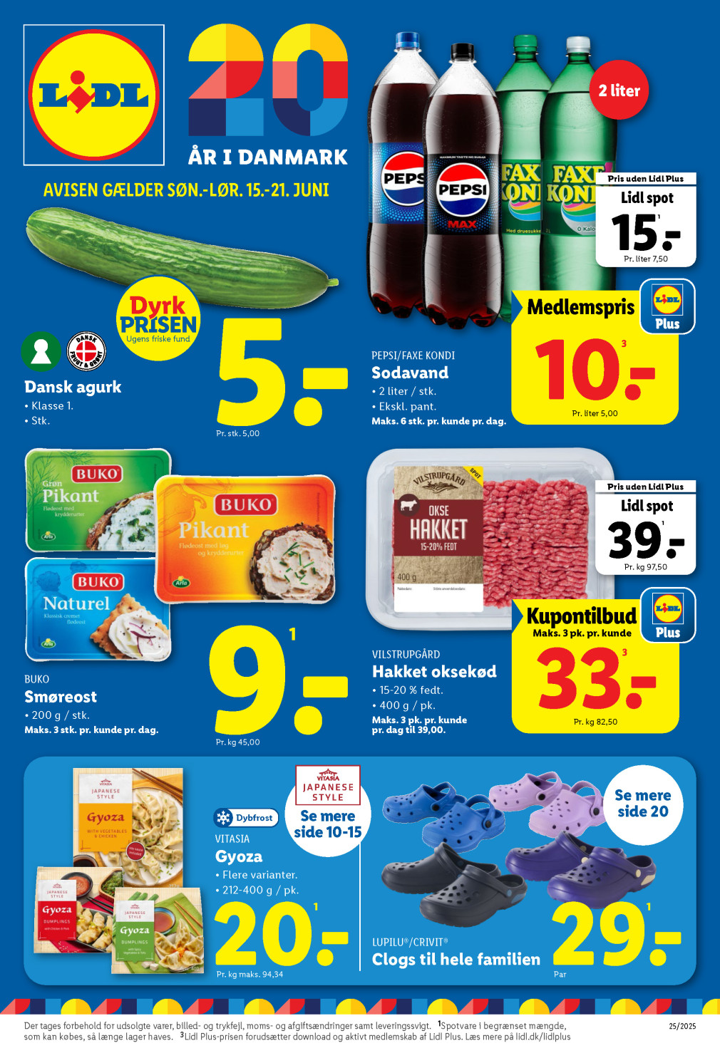 Lidl tilbudsavis fra 15.06.2025 Side.1 